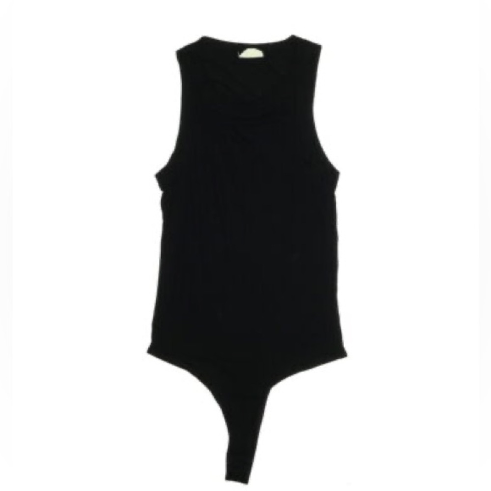 Clyque High Neck Black Bodysuit